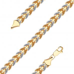 Золотой браслет плетение Фантазийное МАГНАТ МА 023064 фото